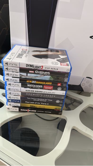 Ps5 c/jogos como nova