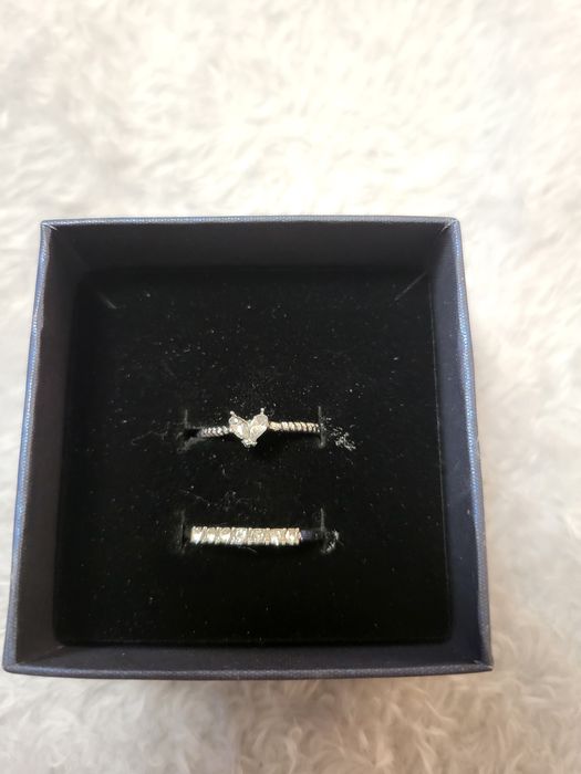 Dwa pierścionki regulowane stał chirurgiczna 1.8 cm
