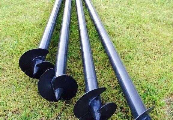 Сваи многовитковые,одновитковые, паля гвинтова,геошуруп