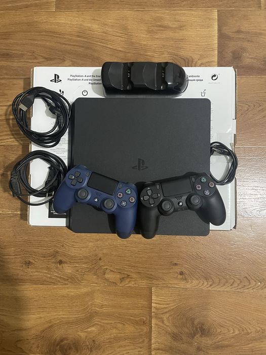 PS4, PlayStation 4 Slim 1 TB, + ПОПУЛЯРНЫЕ ИГРЫ