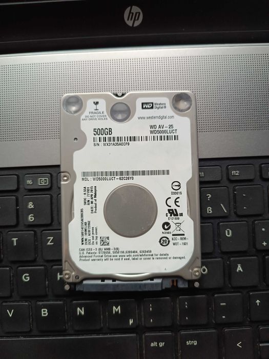 Новый жесткий диск 500GB WDC WD5000LUCT-62C26Y0