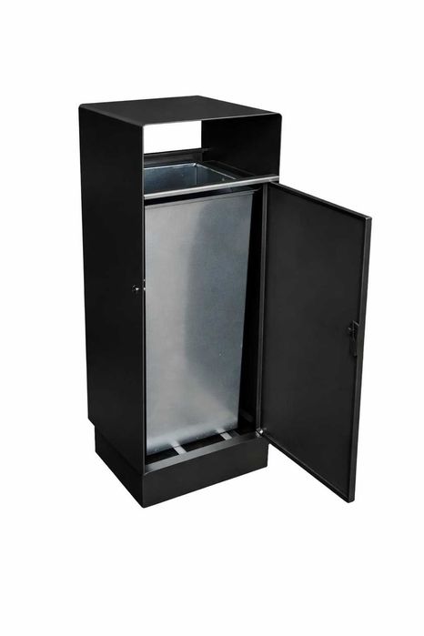 Kosz na odpady z daszkiem SLIM 50