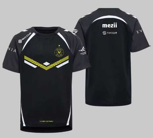 NOWA Koszulka zawodnika Team Vitality E-sportowa CS2 Mezii rozmiar 4XL