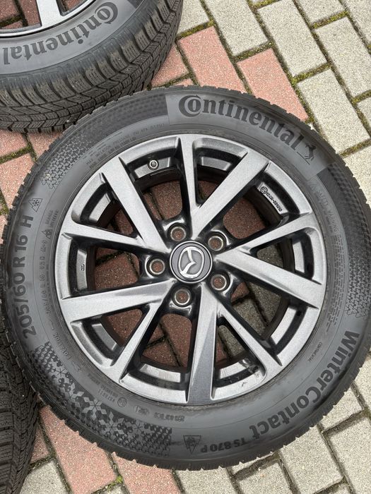 Koła zimowe alufelgi Mazda 16 cali czujniki TPMS