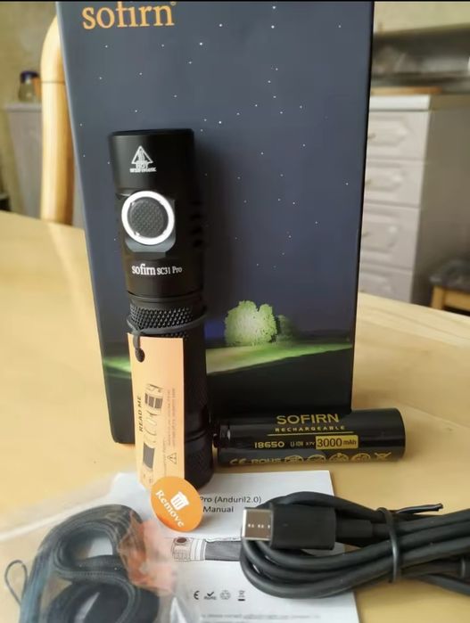 Фонарик Sofirn SC31 Pro 6500K.