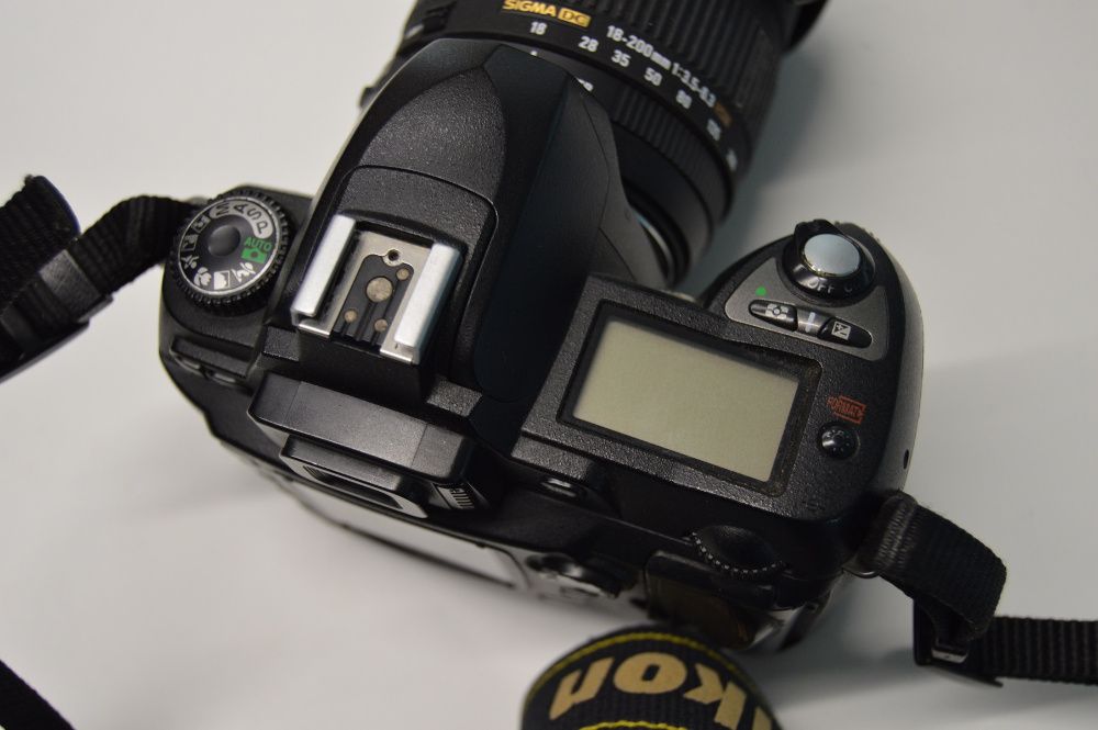 Conjunto Fotografia Nikon D70 + Sigma 18-200mm
