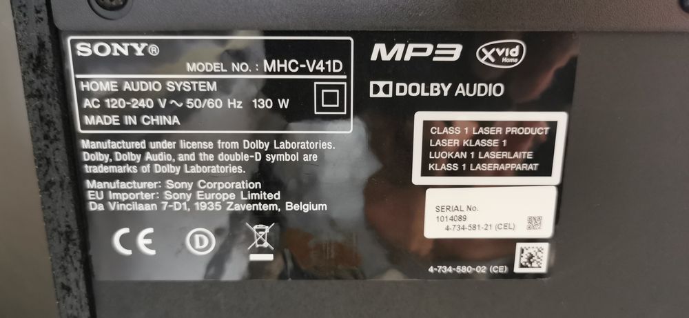 Sprzedam głośnik Sony Mhc 41 d