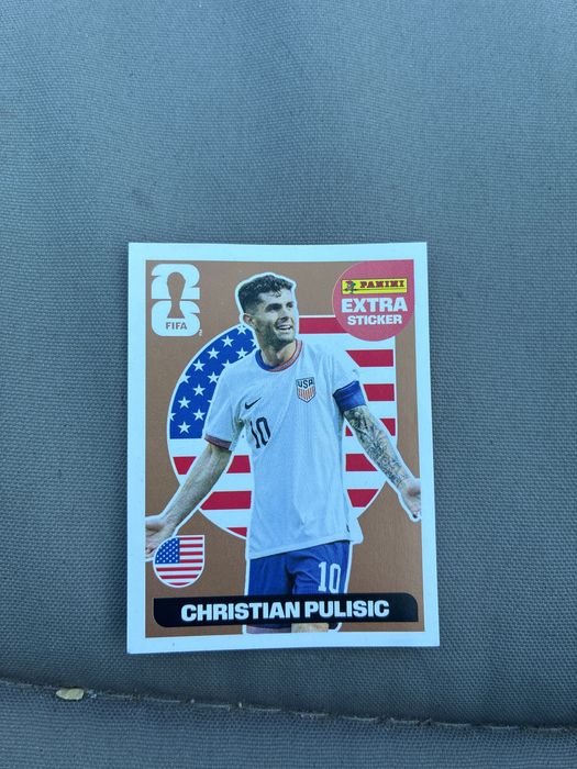 Carta christian pulisic dourada