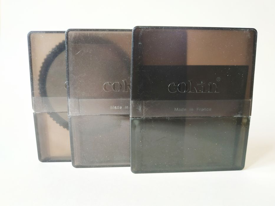 Filtros Cokin + filtros ND, adaptador p/objectiva