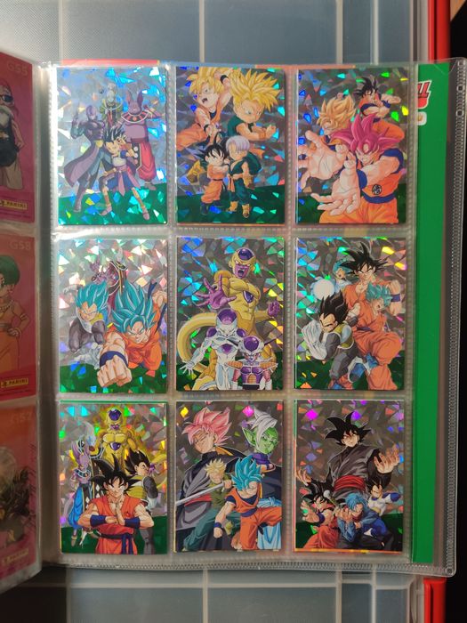Coleção de cartas completa Dragon Ball Universal