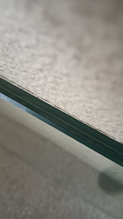 Tampo de vidro laminado duplo