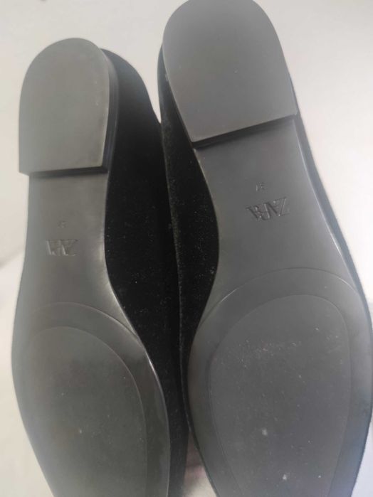 Sapatos de veludo