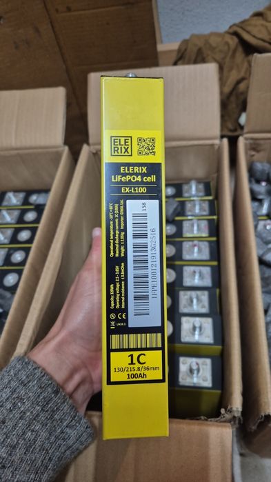 Bateria LiFePO4 3.2V 100Ah a Preço Imbatível