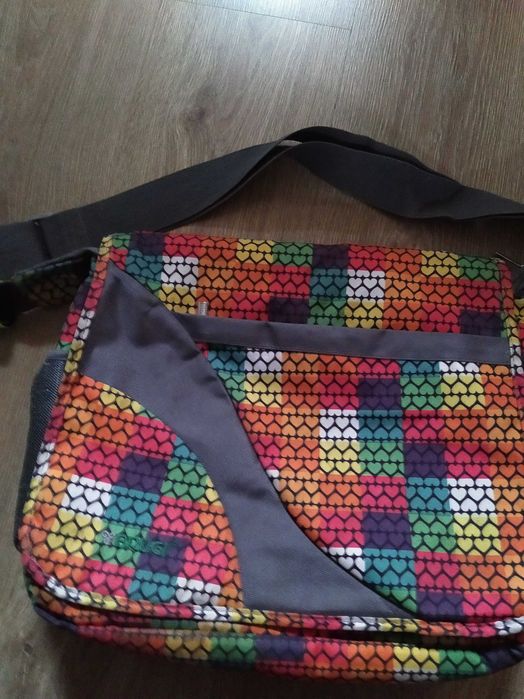Torba kolorowa z napisem