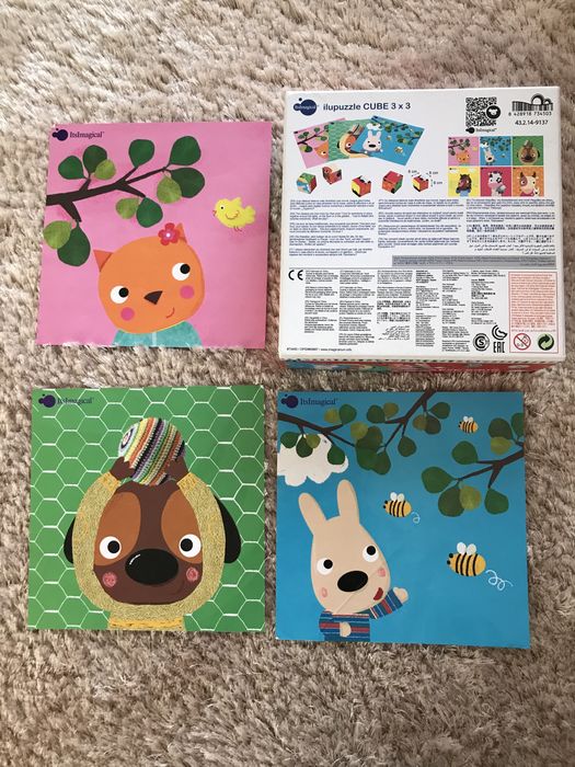 Puzzle cubos 3d istimagical