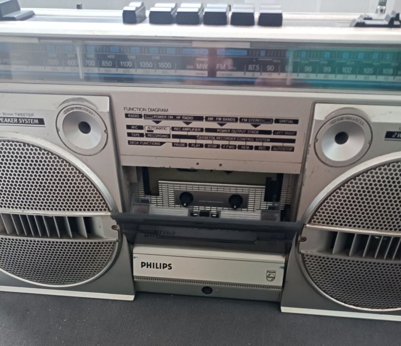 Philips Radio Cassette Recorder D8134