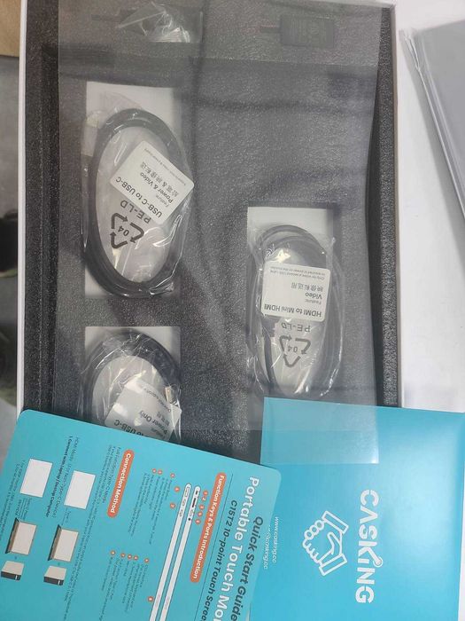 Портативний сенсорний монітор CASKING C15T2 15.6"