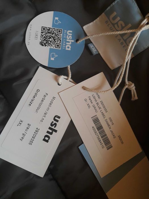 kurtka damska parka usha blue label xxl