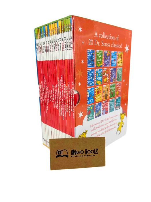 Dr. Seuss – zestaw 20 klasycznych książek po angielsku w pudełku