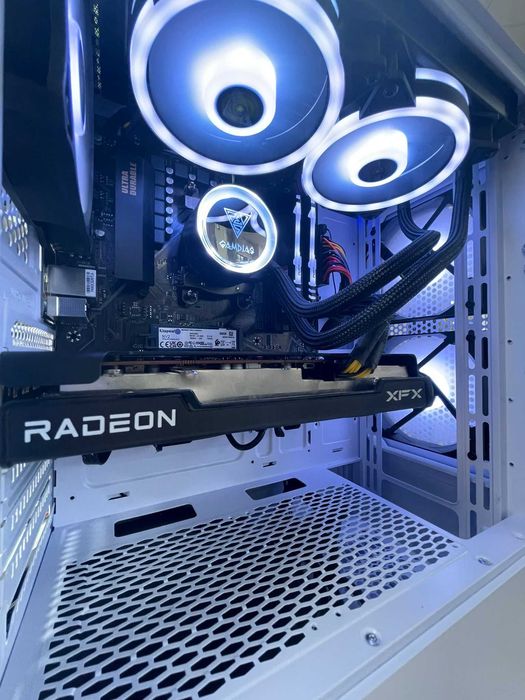 PC gaming AMD R5 5500, Radeon XFX 6600 6GB, 16GB RAM, 1TB NVMe