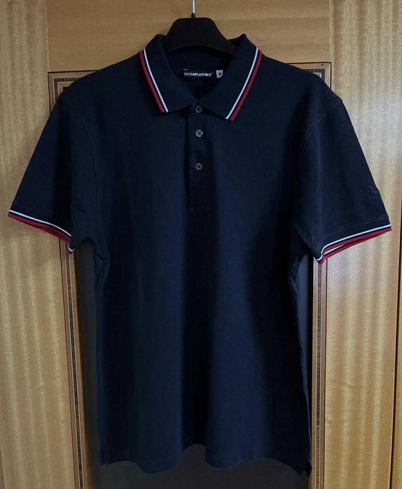 Pólo manga curta preto - Homem - Tamanho M