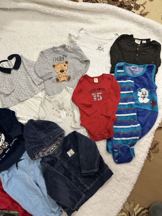 Пакет/лот/набір одягу для хлопчика 3-6міс та комбінезон