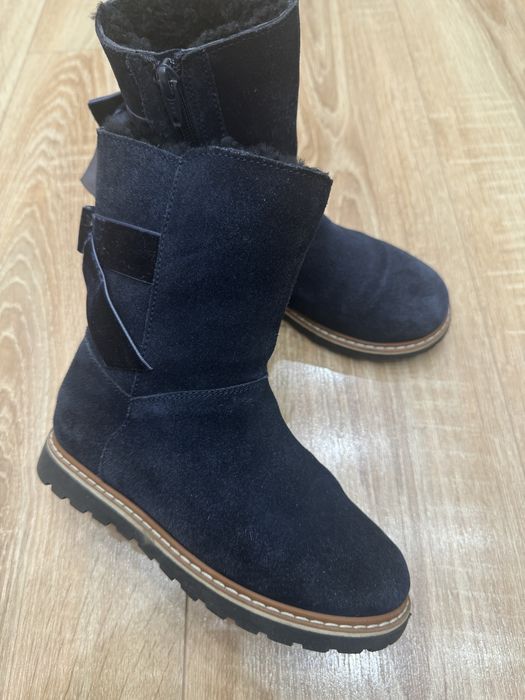 Сапожки шкіряні нові, ботінки, зима