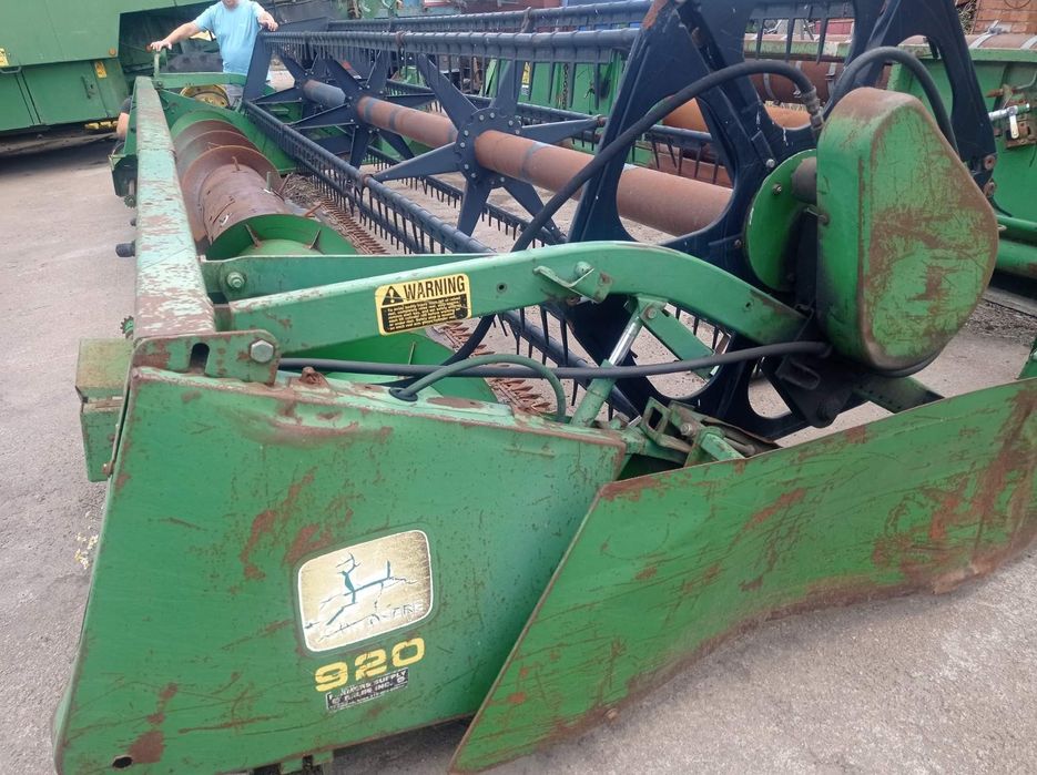 Комбайн Джон Дір 9500, JOHN DEERE, з жаткою ФЛЕКС 925, візком, 1997 р.