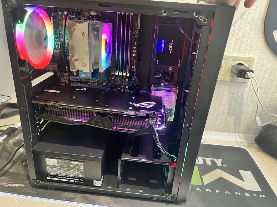 Компʼютер для навчання, ігор та роботи AMD/RADEON