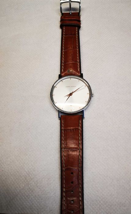 Relógio de homem Georg Jensen, mod. 418, Koppel Slim
