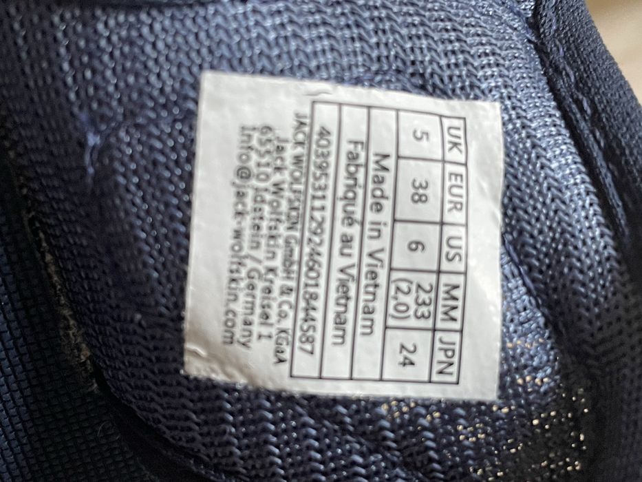 Sandały chlopiece Jack Wolfskin