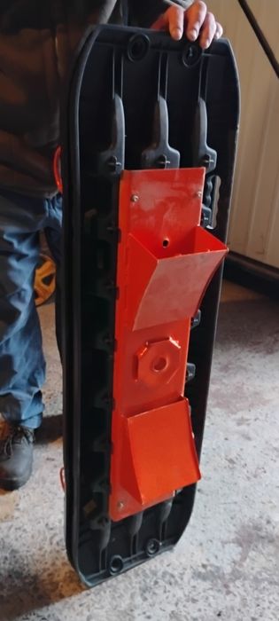 Bagaznik na kolo zapasowe offroad ,uchwyt ,mocowanie,trapy saperka