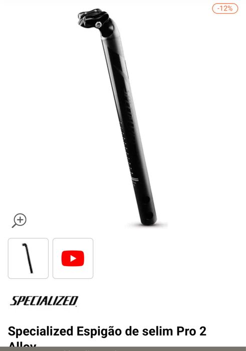 Specialized Espigão de Selim