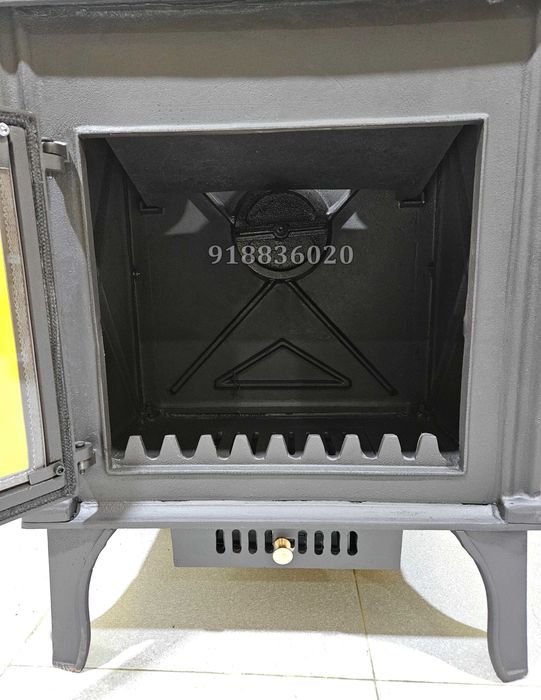 Salamandra Grande a Lenha FERRO FUNDIDO CIF 5 -Fabrico Nacional - NOVA