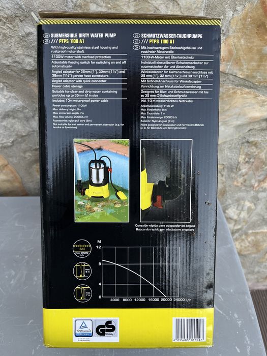 Bomba PARKSIDE Lidl 1100W