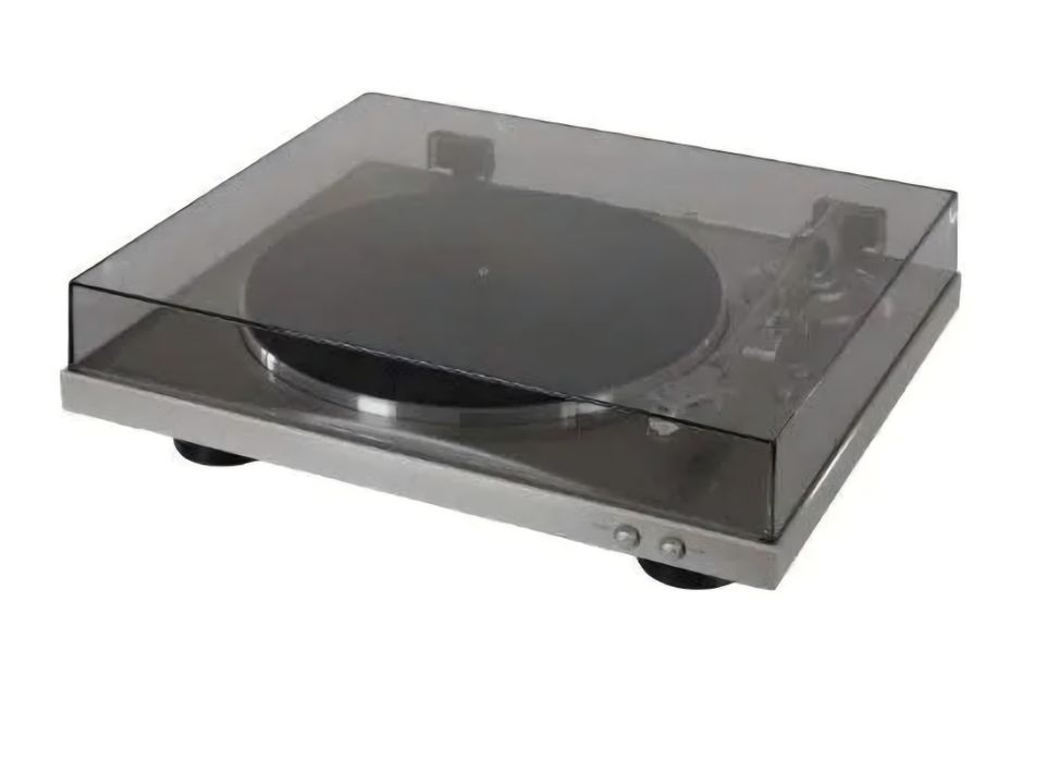 Denon DP300 F gramofon  srebny audiofilski