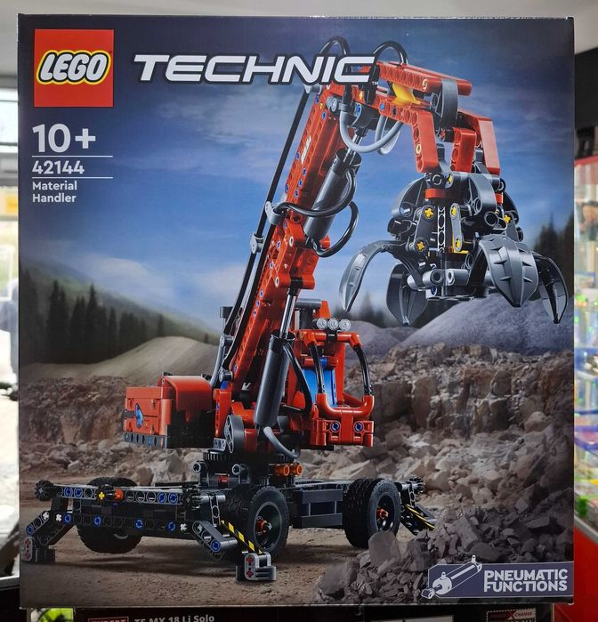 NOWE Klocki Lego 42144 Technic Dźwig z chwytakiem