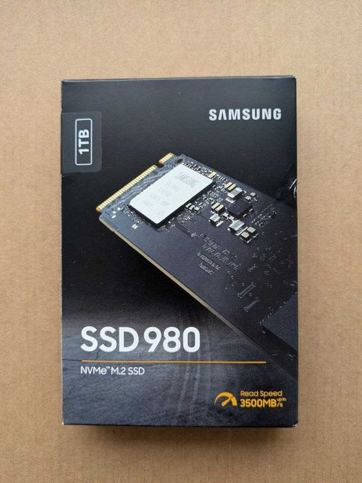Samsung SSD 980 1TB NVMe M.2 PCIe 3.0. практично нова, ще діє гарантія