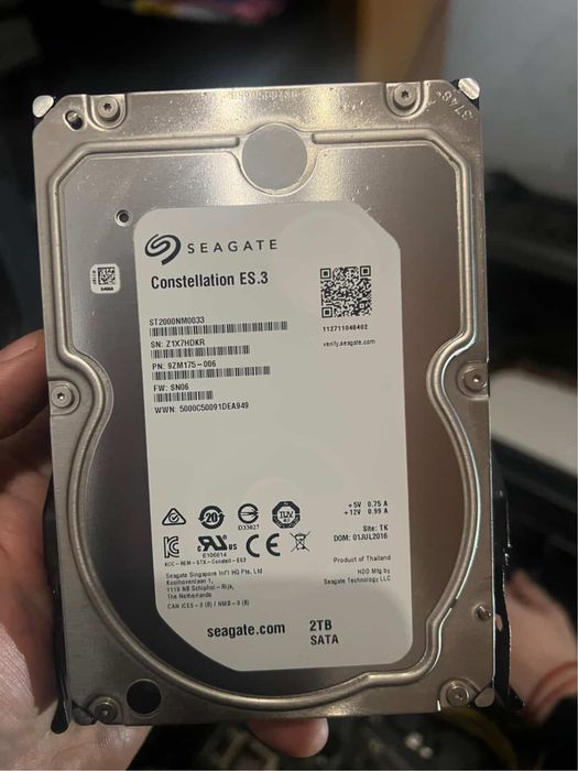 Жесткий диск Seagate Constellation ES.3 2TB