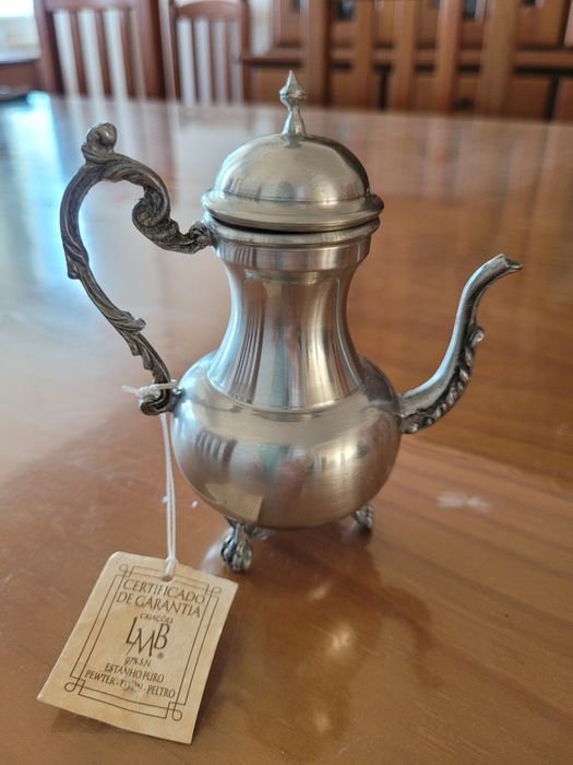 Peça decorativa em estanho puro (97% SN)