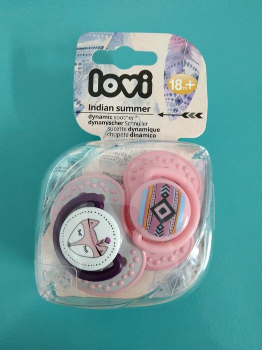 Lovi smoczki smoczek 18+ silikonowy gryzak cumel Avent