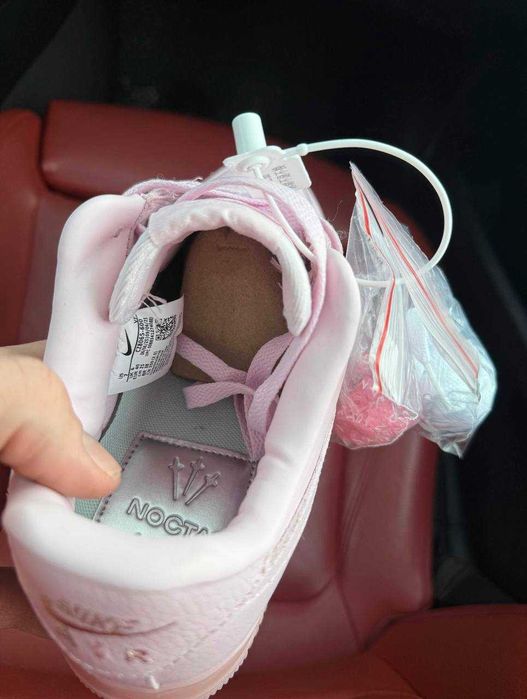 Кросівки Nike NOCTA Air Force 1 Low Pink / рожеві найк нокта аір форс