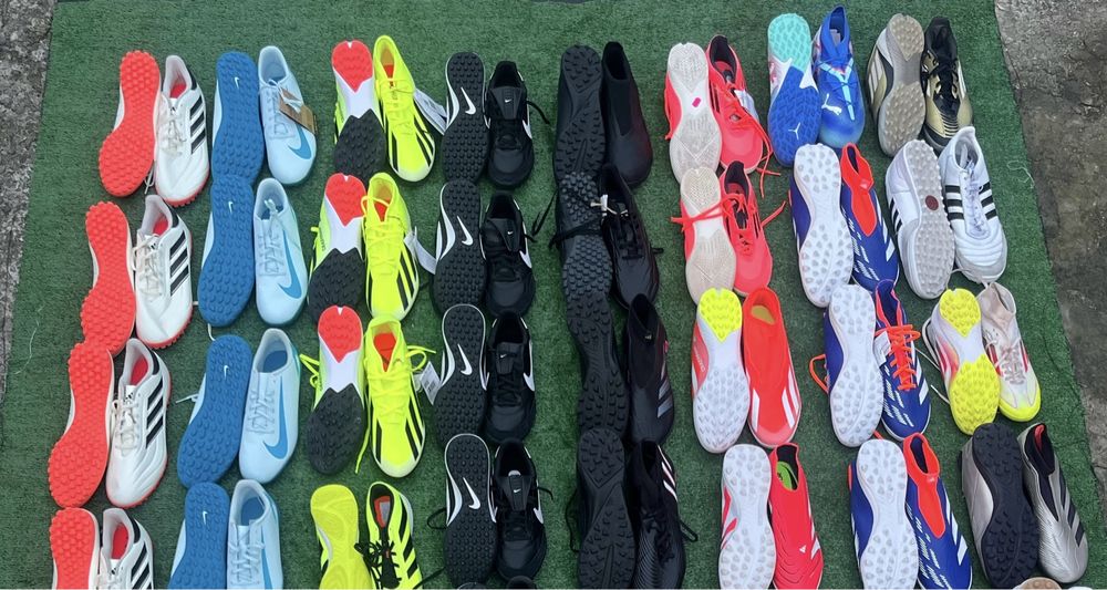 Сороконіжки та бутси Adidas F50 Nike Elite нові та бу 29-48 розміру