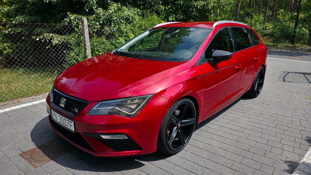 Seat Leon Seat Leon FR 2.0 TDI DSG 184 KM | 2017r Niski przebieg