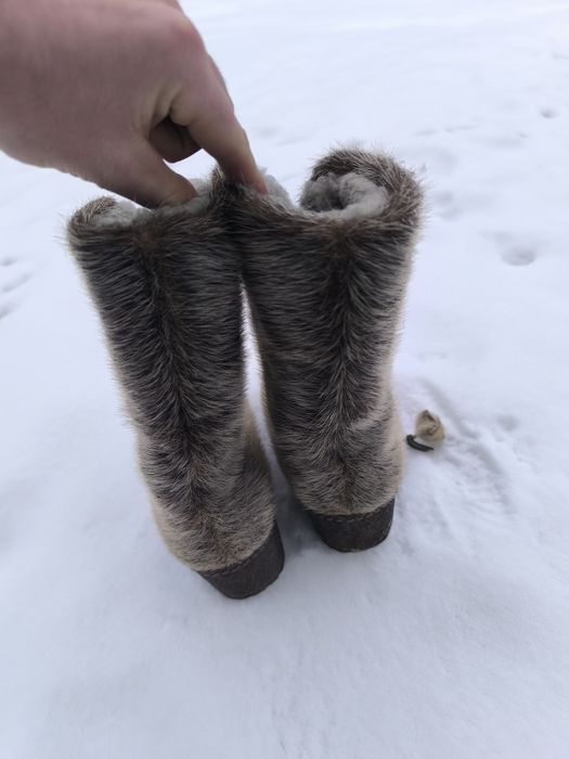 Зимові хутряні чоботи (унти) / натуральне хутро
Дуже теплі зим
