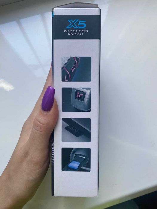 Автомобильный FM модулятор X5 Car Kit с Bluetooth