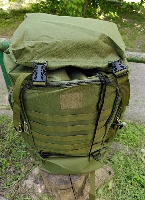 Речовий мішок, рюкзак олива, баул недорогий