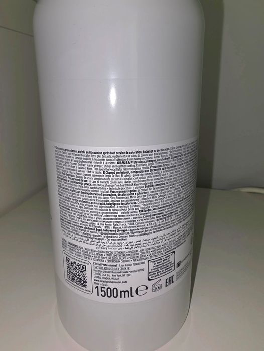 Shampoo Metal Detox 1500ml L'Oréal Professionnel – Anti-Metal Profissi