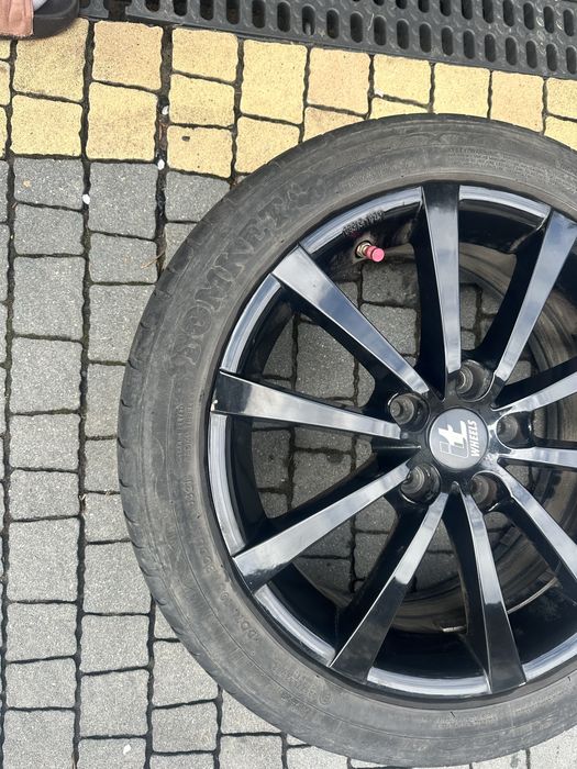 Felgi itwheels kba 51580  5x114.3 plus opony letnie Tomket Sport 3