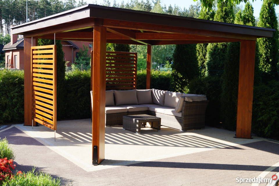 Nowoczesna duża altana MODENA 4M BSH